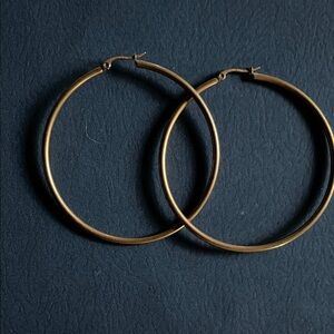 Classic Gold Hoop Earrings